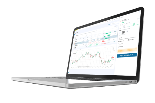 Web Xcite platform on a laptop